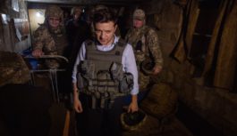 Зеленський приїхав на передову Зеленський приїхав на передову
