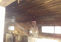 У селі Кучурган рятувальники ліквідували пожежу у надвірній споруді