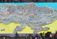 До Великодня на Одещині зробили найбільшу в Україні мапу з пасок: зареєстрований національний рекорд
