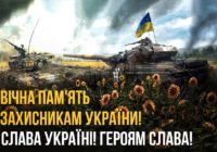 29 серпня – День пам’яті Захисників України