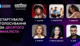 Стартувало голосування за десятого фіналіста Євробачення