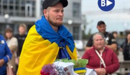 Роздільна зустріла свого Героя: Денис Усанін повернувся з ворожого полону
