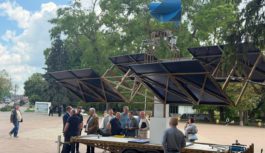 У Роздільній презентували унікальну мобільну електростанцію Академії наук
