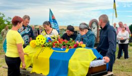 Чин похорону земляка-Героя Володимира ЧОРНОГО
